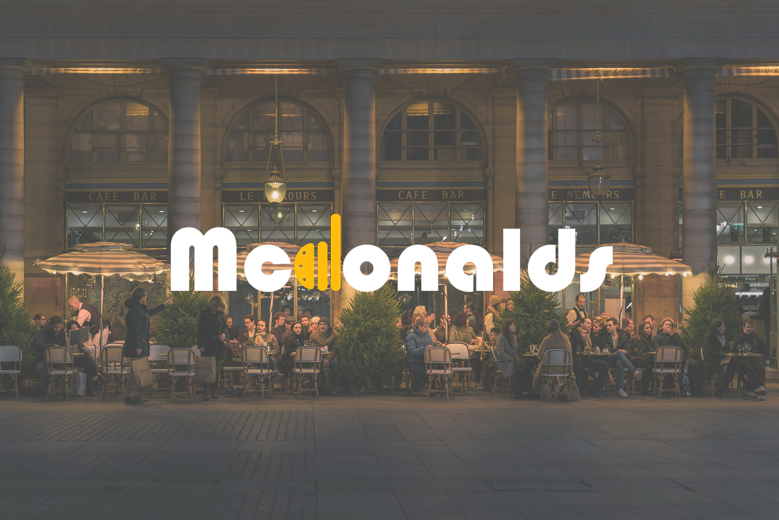 Example of McDonald's Logo Redesign