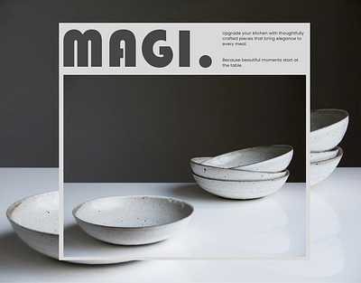 MAGI. KITCHENWARE. UI/UX. E-COMMERCE adaptive design competitor analysis design ecommerce figma interface landing page mobile design photoshop prototyping targetd audience analysis ui uiux user flow userexperience ux uxresearch webdesign website map wireframing