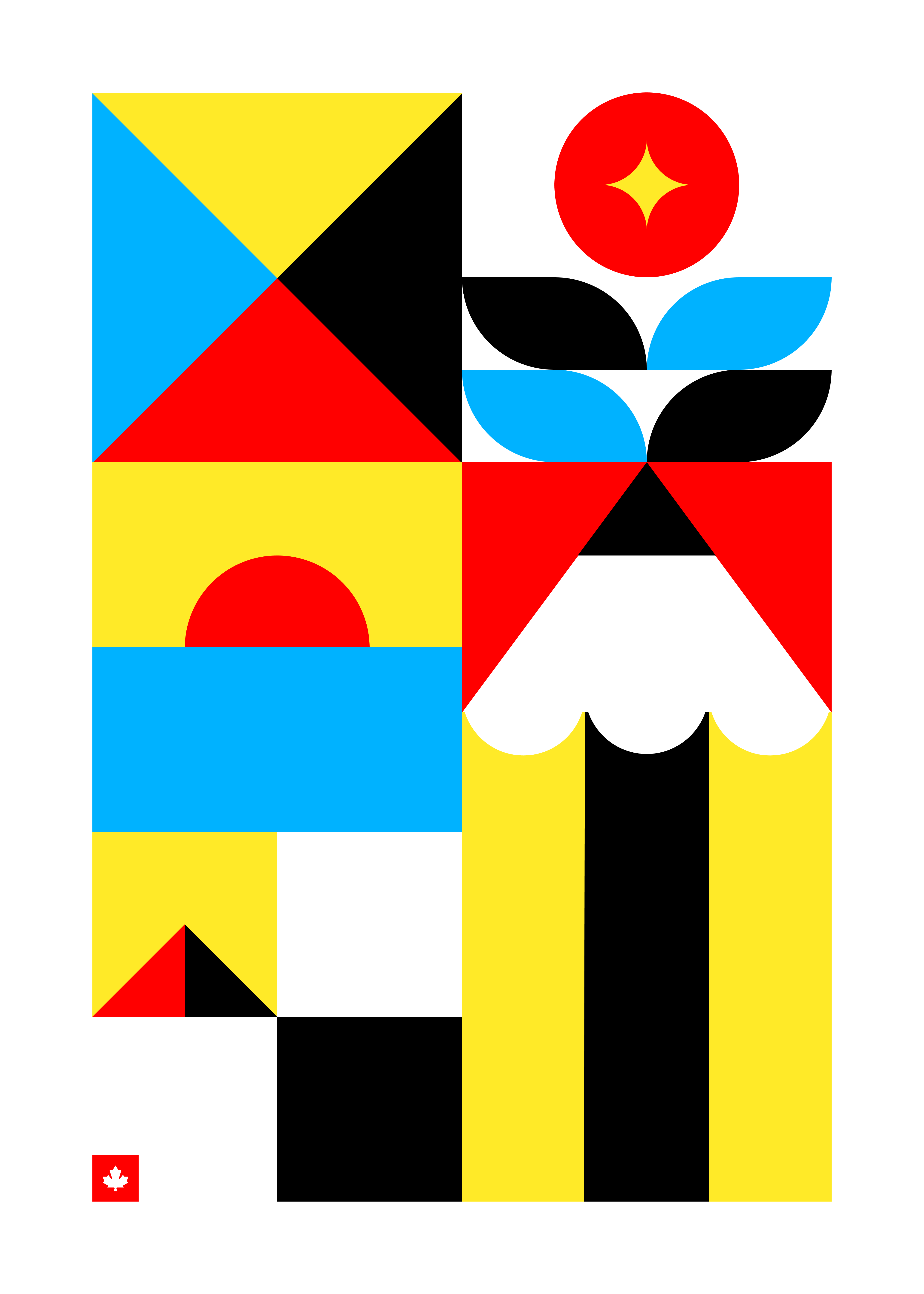 Sycamore Press- 2022 Poster Design art block graphic design illustration