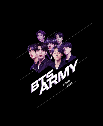 BTS Army - Merch Design merch merch design t shirt design tshirt