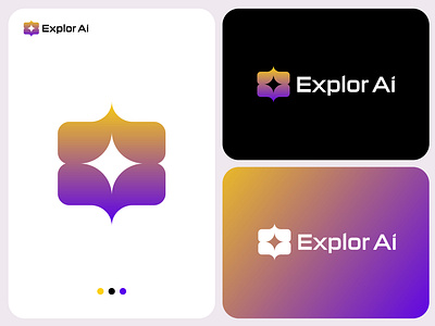 Futuristic AI Chatbot Logo – Spark-Inspired Icon Design ai branding ai logo brand identity branding chatbot chatbot logo futuristic logo logo logo design minimal logo modern logo spark spark icon