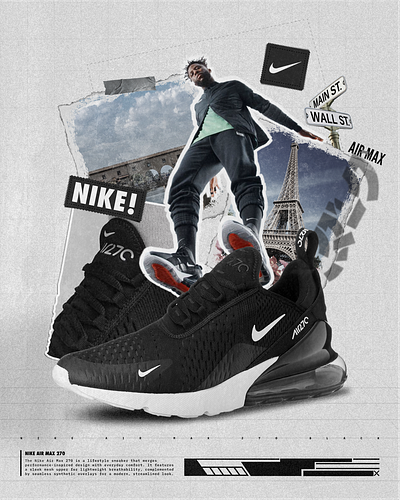 Nike Model Poster For Air Max (Inspo Pinterest) branding graphic design model nike