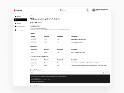 Microservice Details page api dashboard design microservice ui