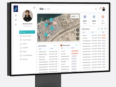 Real-Time Person & Asset Tracking UX Case Study case study figma mohamedarafa productdesign realtime tracking ui userexperience uxdesign