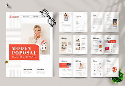Modern Proposal Brochure Template document template