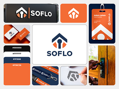 Soflo Logo Design abstract logo design brand identity branding business branding corporate branding creative agency dribbble logo inspiration graphic design home security logo house monogram design keyhole logo mark lock key symbol logo design minimalist security logo modern logo concept modern real estate logo property tech logo real estate identity smart lock branding
