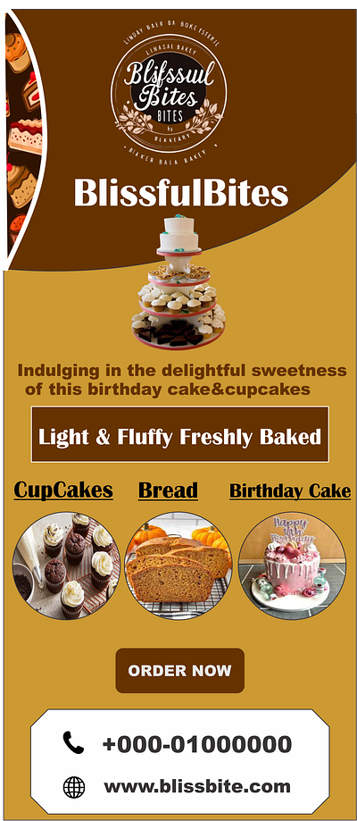 Standee Flex Design For Bakery art and design bakery branding bakery flex design bakery standee design creative design dessert shop marketing eye catching bakery design graphic design standee flex design