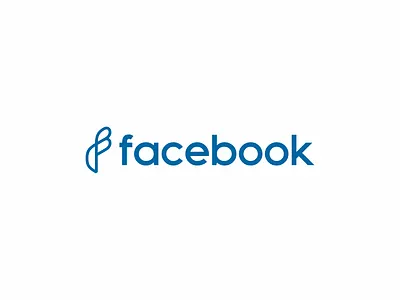 fb monogram logo design blue design facebook fb fb monogram fresh graphic design harmony lettermark line logo minimal minimalist monogram navy blue one line simple symbol