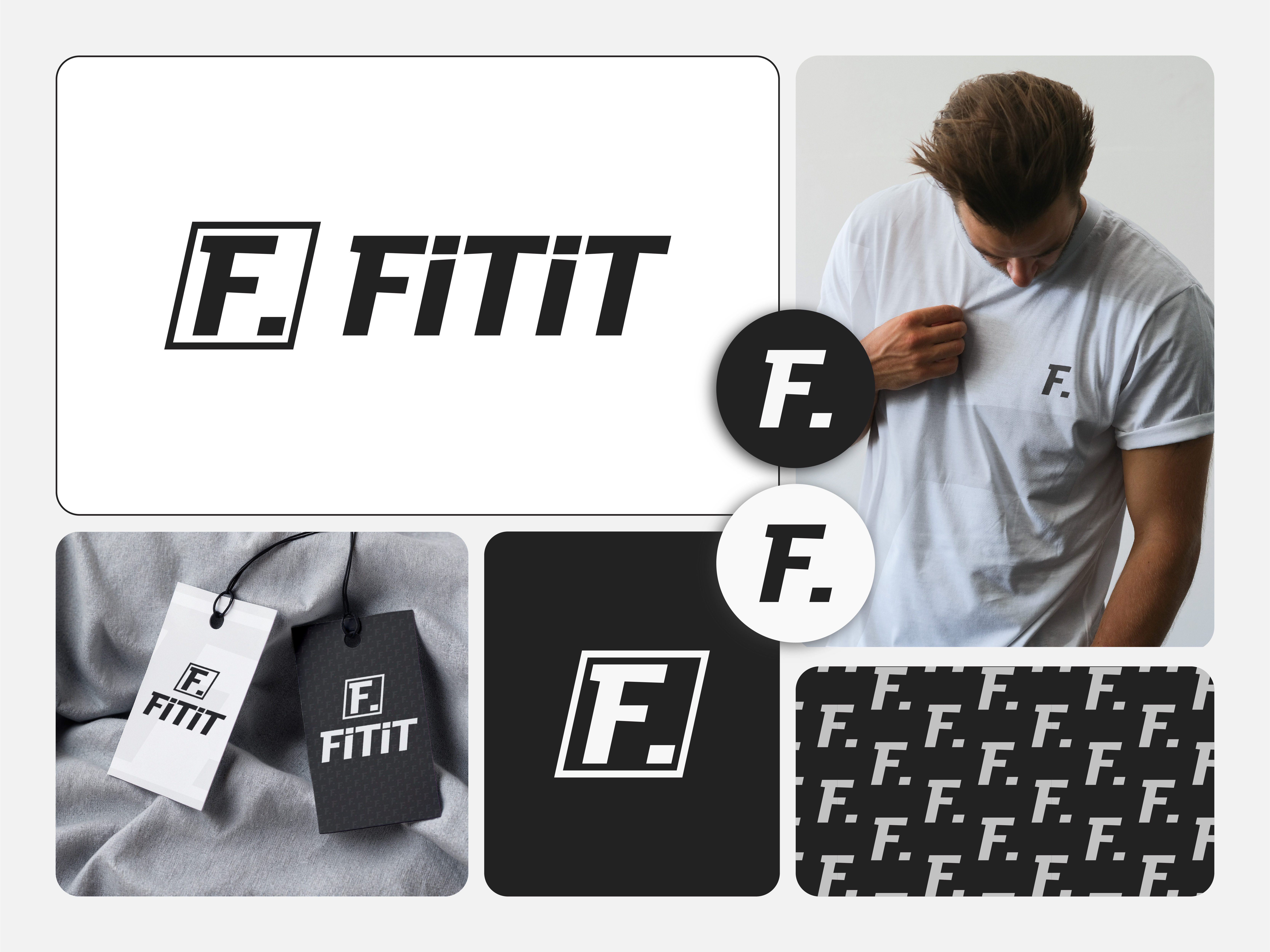 Fitit.pk - Clothing Store - Brand Identity Design apparel brand identity branding clothing creative e commerce fashion graphic design identity identity design logo logotype minimal modern typography