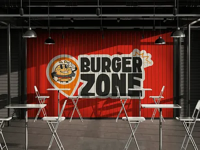 Burger Zone - Fast Food Branding brand identity brand strategy branding branding expert content creation designer fast food graphic design iconography illustration illustrator logo logo design logomark packaging design photoshop social media typography ui wordmark