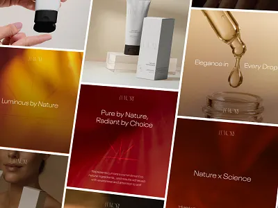 LUMORE - Skincare and Bodycare - Social Media Instagram Design ads bodycare brand guideline branding elegant graphic design instagram luxury makeup minimalist mockup modern post professional promotion skincare social media typography visual identity web design