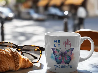 Melting Thoughts Mug caffeine coffee mug mugs