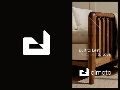 Furniture brand logo brand identity branding creative logo d logo design furniture logo initial letter logo letter logo logos luxury brand logo minimalist logo design modern logo design simple logo idea simple logo design startup logo symbol visual identity wood furniture