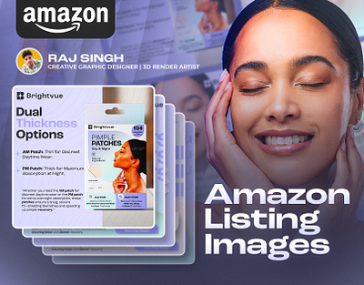 Pimple Patches - Premium Amazon Listing Design a content amazon amazon a content amazon ebc design amazon listing amazon listing images amazon product design amazon product listing amazon redesign branding ebc design ecommerce enhanced brand content graphic design premium a plus shopify