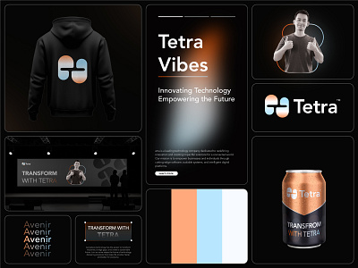 Tetra Logo Design 3d ai animation app brand identity branding graphic design icon letter logo logo animation logo design logo presentation logotype modern logo motion graphics tech tech logo technology logo ui