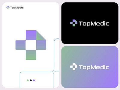 Modern Healthcare Logo with Plus Symbol for Telehealth Brand aid logo branding cross logo healthcare logo healthcenter logo logo design medical logo modern logo plus logo telehealth company telehealth logo telemedicine logo