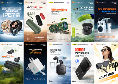 Instagram Reels Story Design banner design bluetooth speaker post design earbuds banner designs earbuds post design fast charging design gadgets gadgets banner gadgets post graphic design instagram reels instagram story design military powerbank powerbank post design qcc awei colmi soundpeats smartwatch design sound box post design speaker post design tws design