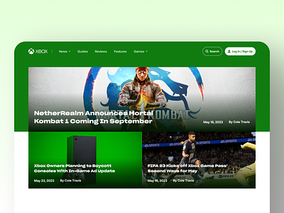 Xbox Advisor Redesign Concept 2025 branding clean design figma illustration logo minimal ui web website