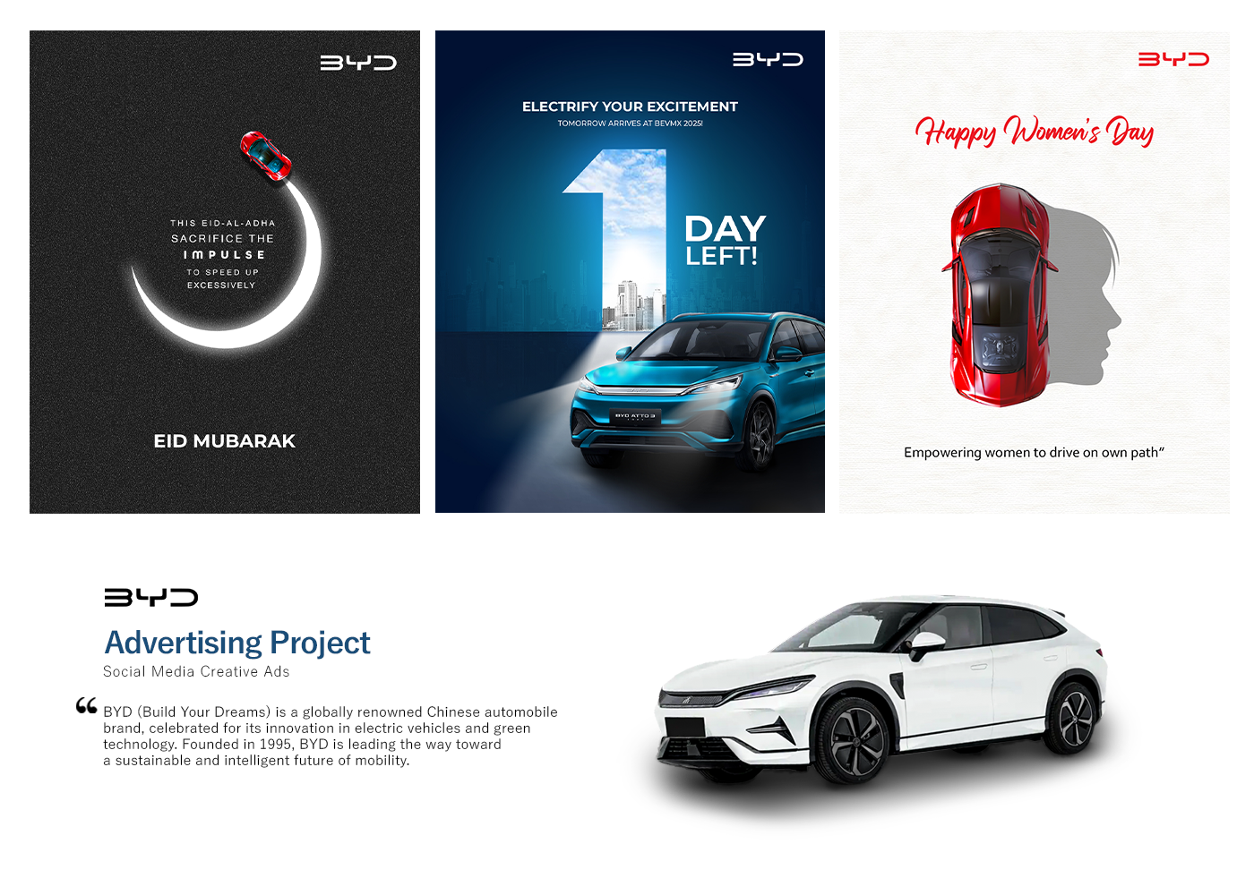 BYD Car Sociacl Media Creative ads Design bmw byd byd car car car adss car creative car creative ads creative byd car creative design facevvok post design post design poster creative social post