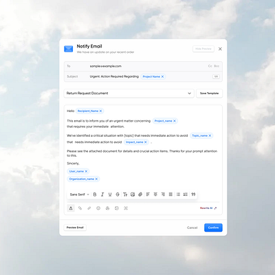 Email UI/UX Design appdesign dataheavy ui userinterface ux