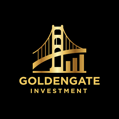 Goldengate Investment Logo Design branding business logo corporate logo finance flat logo golden gate logo growth illustration invest investment logo logo design luxury logo minimal logo modern money logo monogram logo professional startup logo technology logo wordmark logo