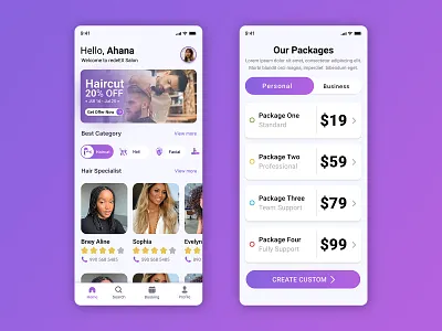 Online Salon Booking App