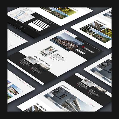BM-Hirschmann - Identity and Webdesign branding identity layout logo logodesign minimal sitebuilding ui design ux design webdesign website layout wordpress
