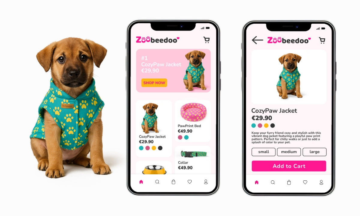 Zoobeedoo - Pet accessories - Logo Design and Branding branding graphic design logo logo design logodesign pet pet accessories