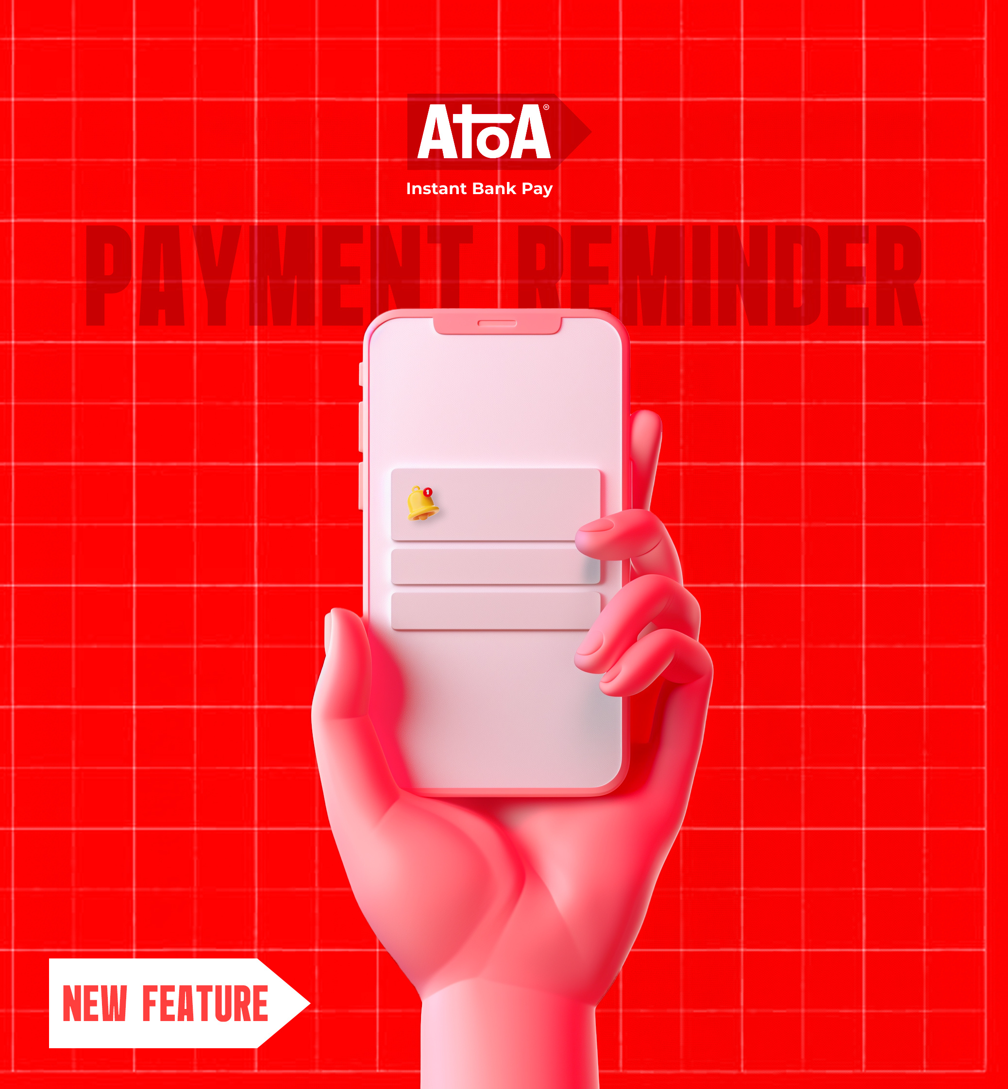 Campaign Creatives for ATOA finance app design bank design bento design branding branding bento design digital marketing finance app fintech illustration poster design social communications social media social media post ux