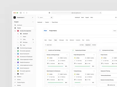 Constructor X 6.0 For Figma Design System admin dashboard design system figma interface ui ui kit ux