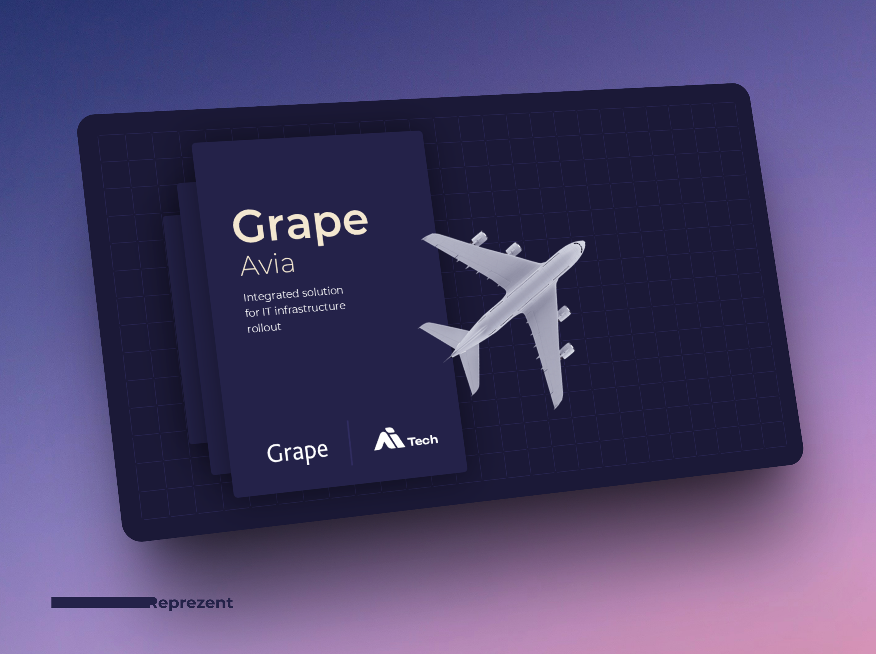 Slide Design | Tech Infrastructure for Airlines ai company presentation design google slides graphic design it keynote pitch deck pitch deck design power point powerpoint presentation presentation design presentation layout typography