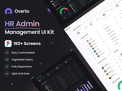 HR Admin Management UI Kit admin admin dashboard dashboard figma figma design figma ui kit hr dashboard ui ui design ui kit ui kits website design
