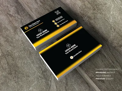 Unique Design Business Card branding business card corporate design graphic design illustration logo modern design name card print ready professional unique unique design vector visiting card