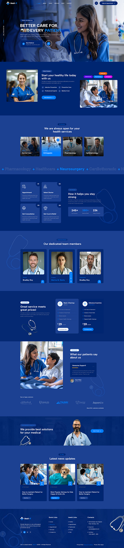MediX – Medical Healthcare & Hospital Doctor Clinic WordPress Th
