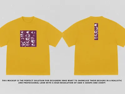 Realistic T-shirt Mockup 4 womens