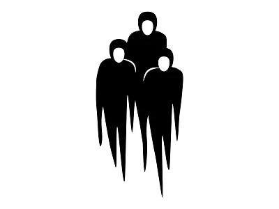 Time Travelers Shadow People Logo aliens invaders logo logos logotype man paranormal people phenomenon shadow time travelers