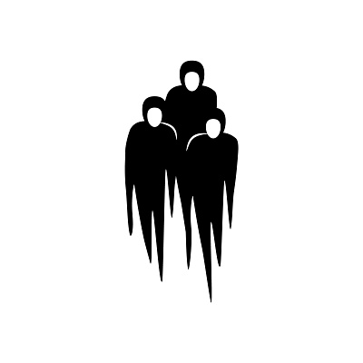 Time Travelers Shadow People Logo aliens invaders logo logos logotype man paranormal people phenomenon shadow time travelers