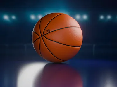 3D Basketball 3d 3d art 3d blender 3d modelling 3dbasketball basketball blender branding lebron lighting marketimg nba sport