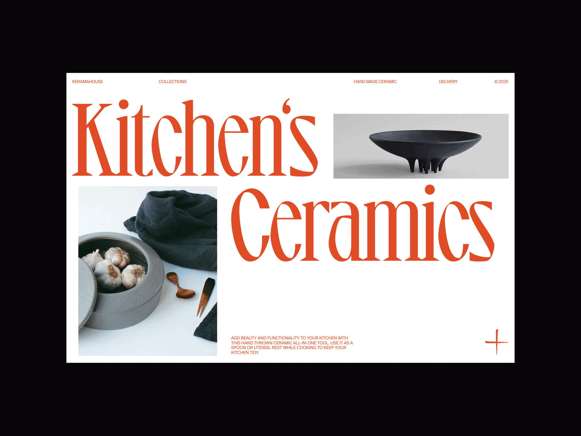 Kitchen Ceramics Store — Visual Exploration ceramics e commerce kitchen kitchenstore mobilestore shopify store visualui webdesign