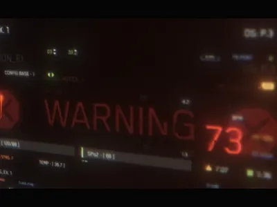 ECG HUD after effects animation design fui hud illustration illustrator interface ui ux
