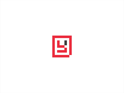 Brand shapes design for b2b deeptech saas startup, Ylem.... b2b brand design brand identity branding colourful design graphic design identity identity design logo logo design red saas shape visual identity visual identity design white