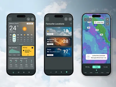 Weather App challenge concept design digital design ui weather app