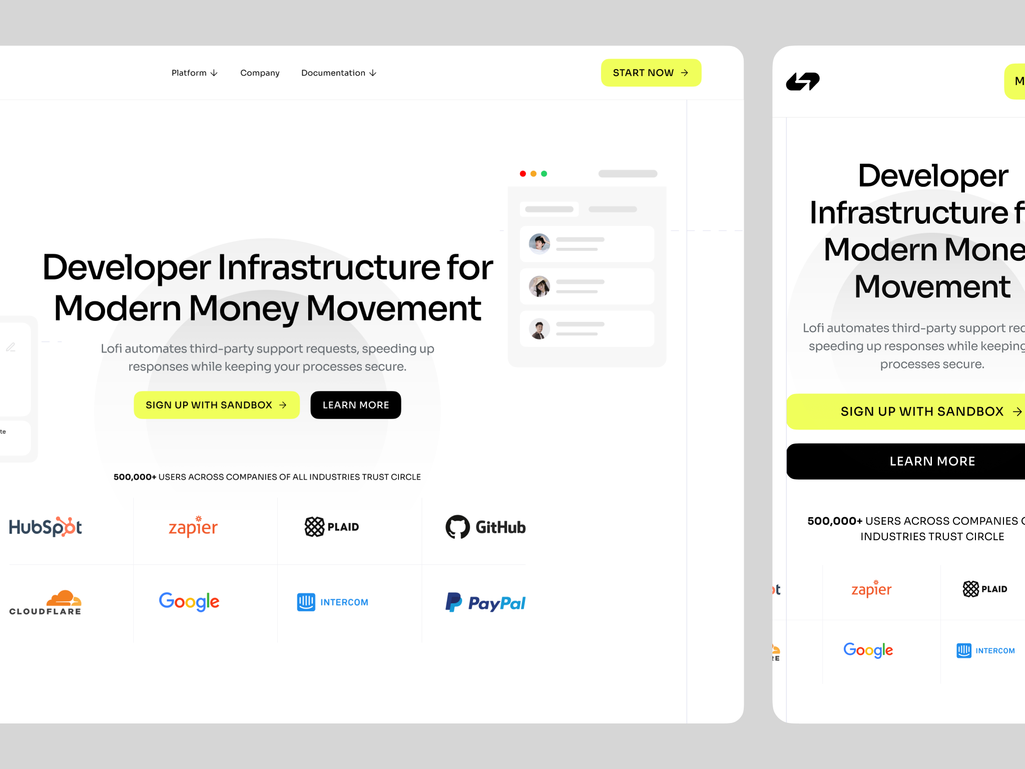Example of Website Design 5 Pages