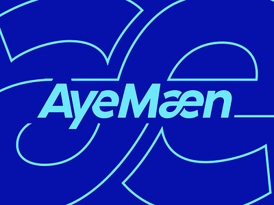 AeyMaen branding design lettering lettermark logo text logo typo typogaphy wordmark