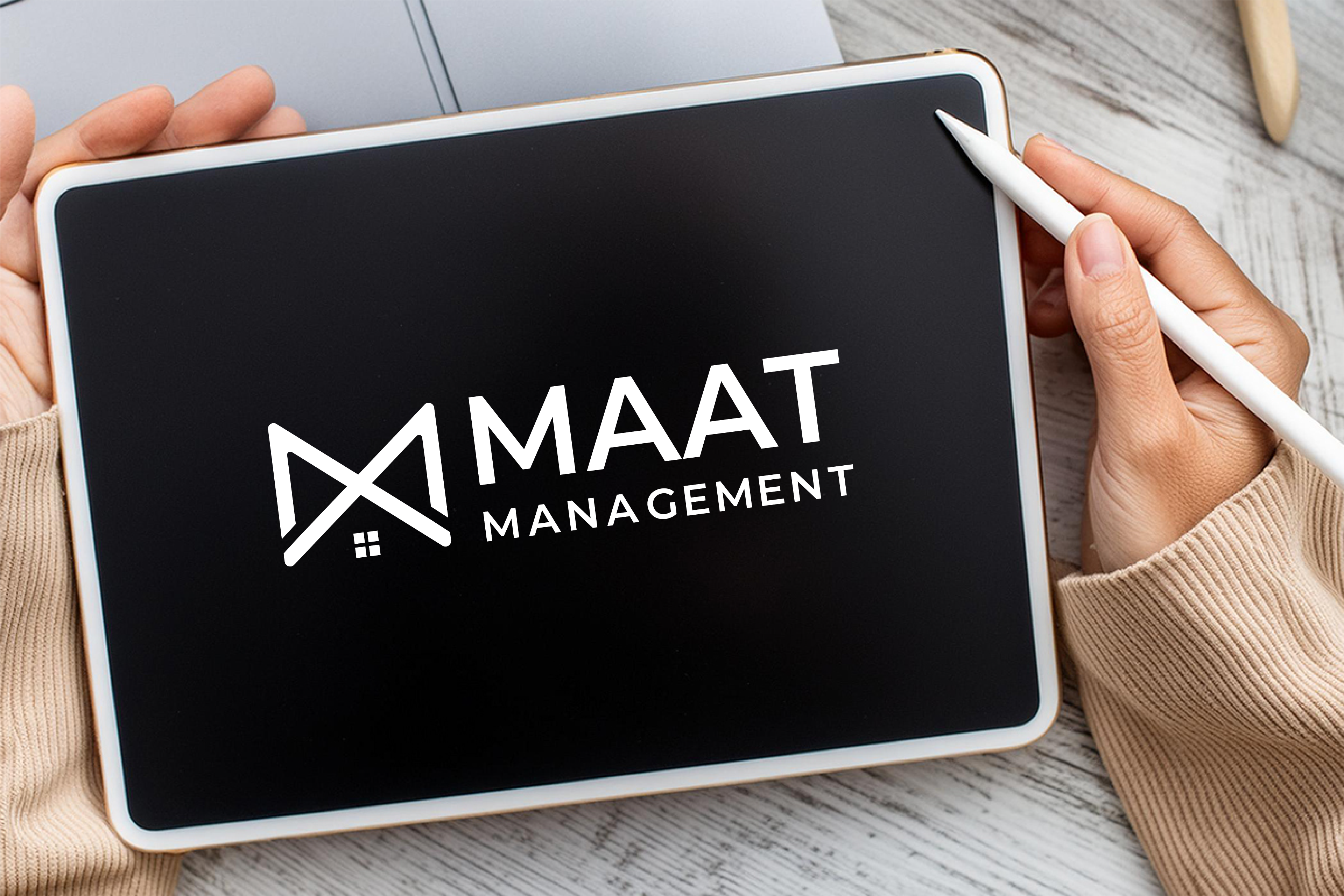 Maat Management Brand Identity brand identity branding design graphic design illustration logo logoicon logotype