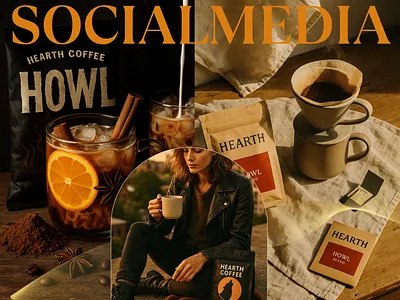 Coffee Blend Social Media Posts brand identity development branding coffee coffee brand coffee social media post design facebook post graphic design illustration instagram post pinterest pins social media social media design social media graphics social media marketing social media pack social media post social media post designs social media templates