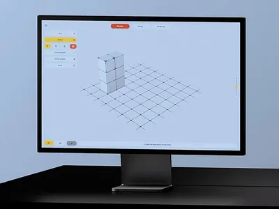 Voxel Craft Studio 3d 3d abstract art 3d art 3d craft 3d design 3d shapes 3d visual abstract art computer craft craft studio geometric geometric shapes platform platform fnctions tech ui