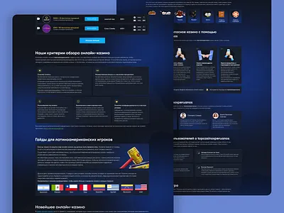 Topcasino casino colour creativity design homepage ui ux webdesign