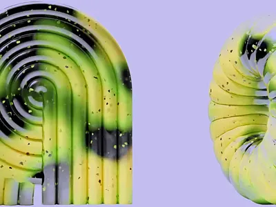 3D Organic Forms Collection 3d 3d animation 3d art 3d collection 3d design 3d forms 3d model 3d rendering 3d visual collection colorful colorful design creative fluid lines organic forms pastel palette soft colors surreal