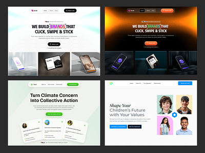 Four Hero Design From this week figma graphic design hero redesign product design ui uiux ux web design